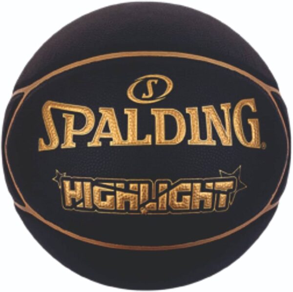 Pelota Spalding (color: Negro & Dorado)